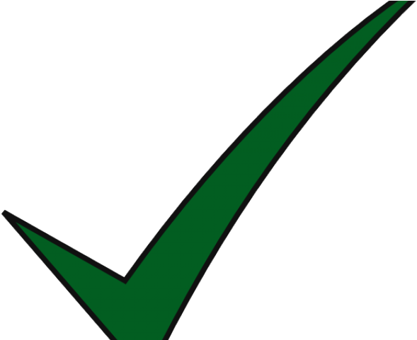 Check Clipart Dark Green - Check Clipart Dark Green (640x480)