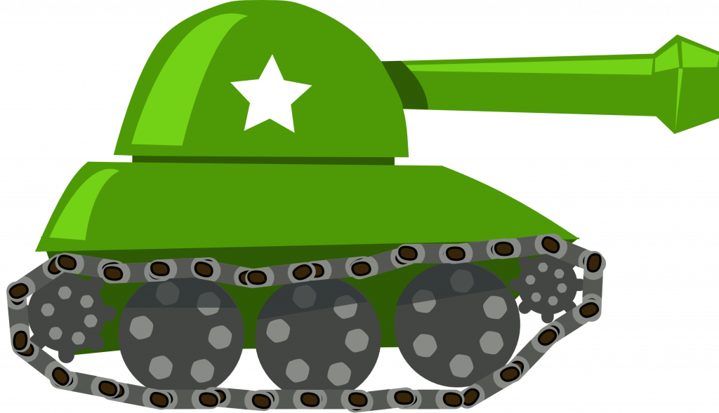 Images Top Clipart Tank Photos - Cartoon Tank Png (1024x589)