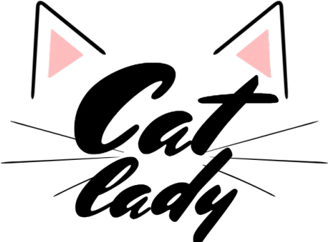 Cat Lady - Cat T Shirt Design (470x600)