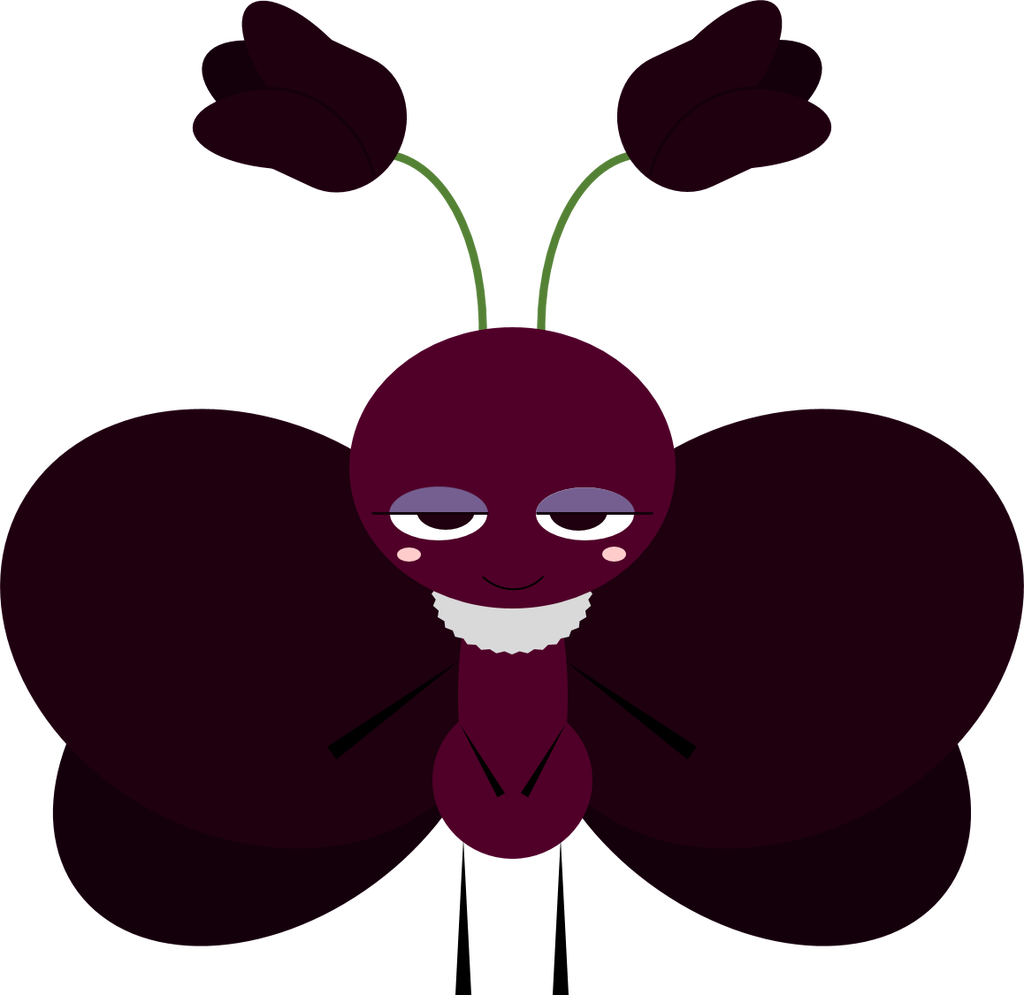 Black Tulip Tula By Alice Of Africa - Cartoon (1024x995)