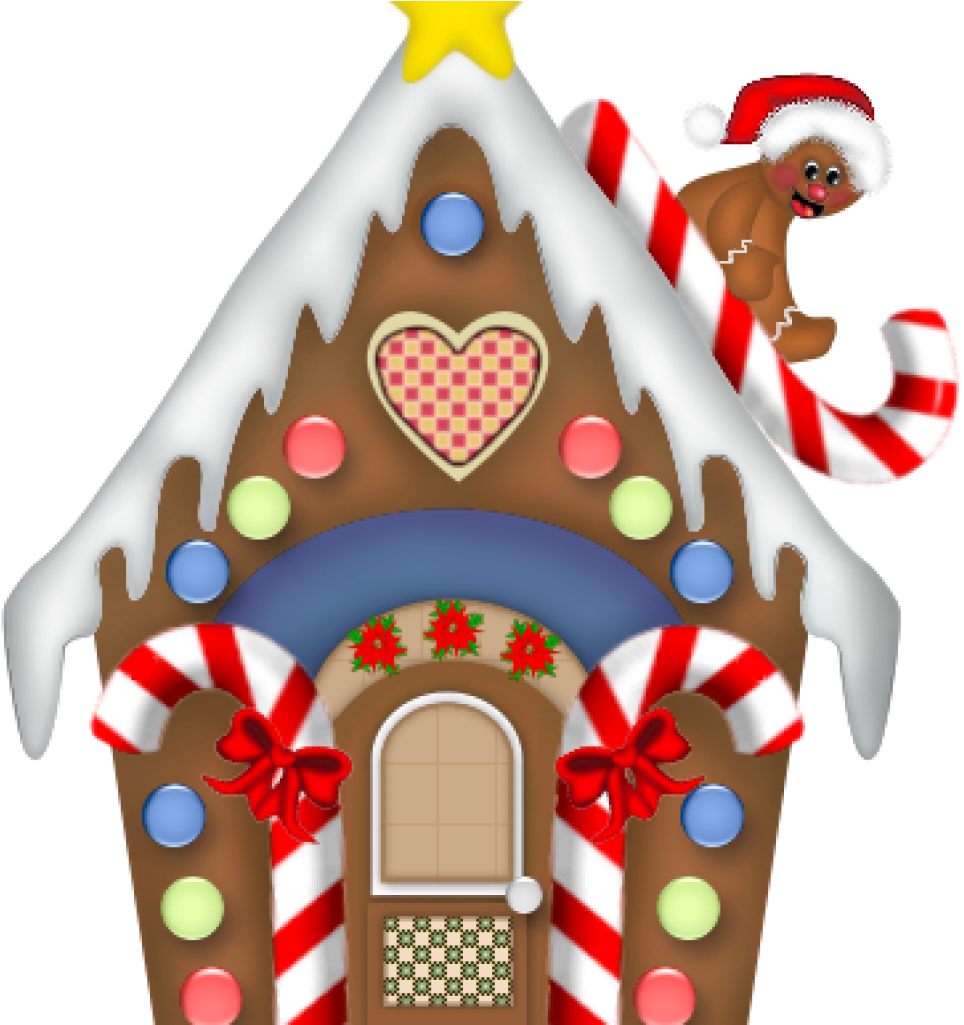 Gingerbread House Clipart Httpfavata26rssingchan 13940080allp33html - Christmas Gingerbread House Clipart (1024x1024)