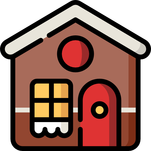 Gingerbread House Free Icon - Gingerbread House Free Icon (512x512)