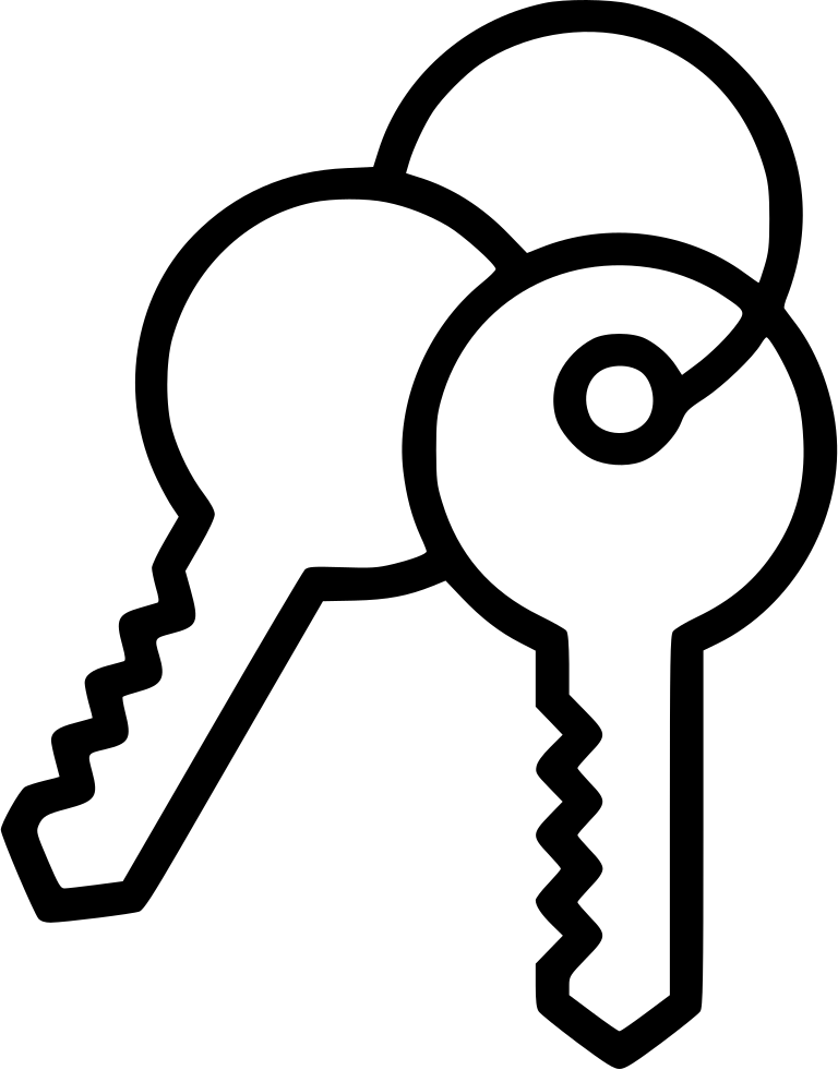 Key Keys Access Entry Lock Unlock Open Comments - Keys Png Icon (768x981)