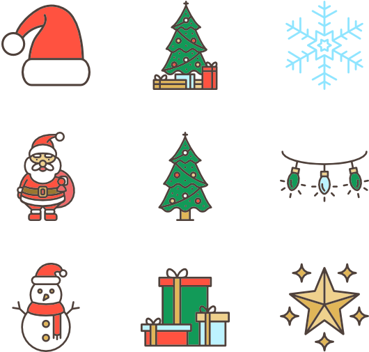 Merry Christmas Png - Transparent Christmas Icons Png (600x564)