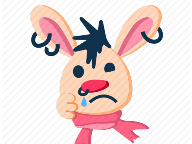 Cold Clipart Runny Nose - Cartoon (640x480)