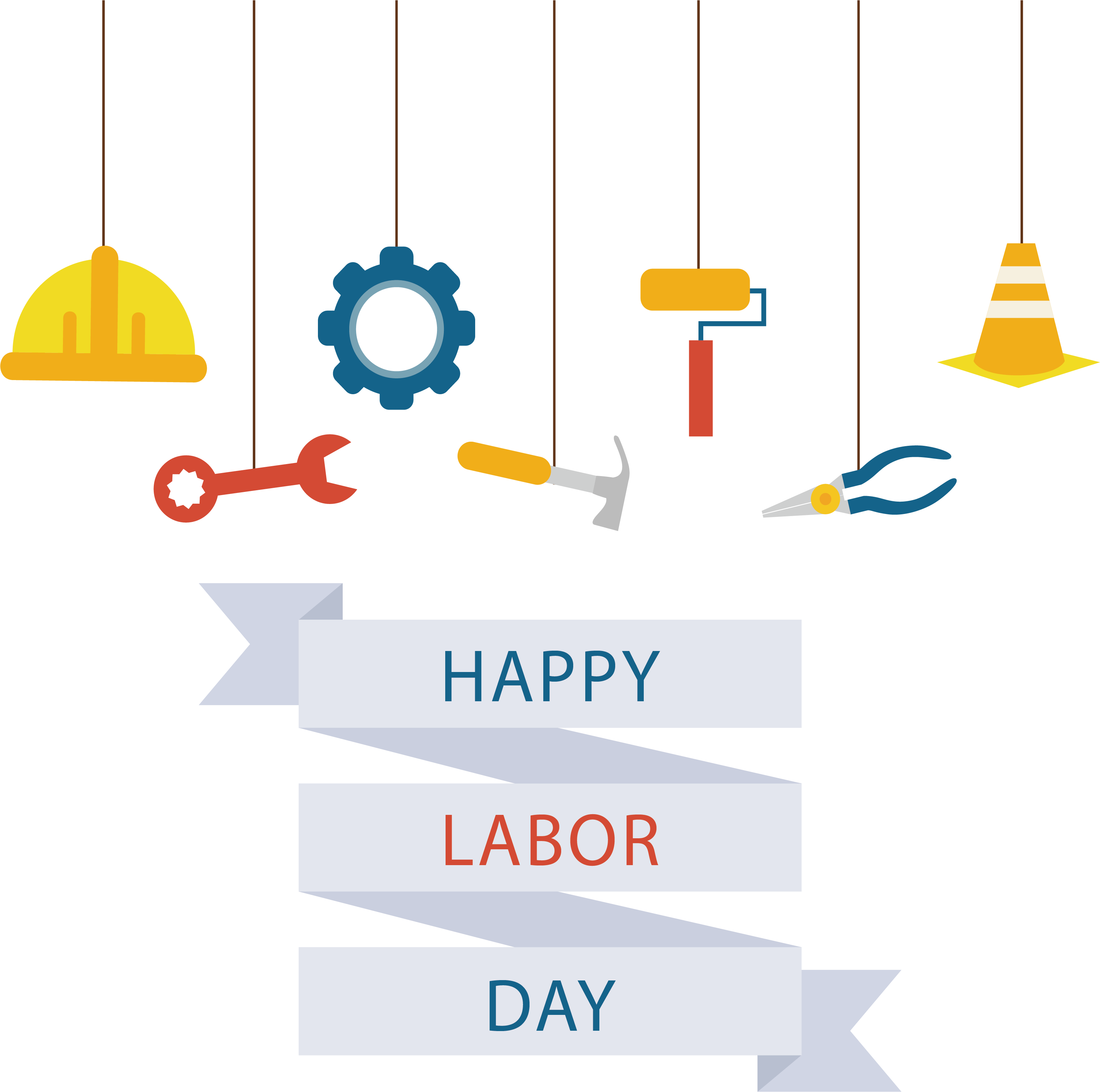 England Clipart Labor Day - Labor Day Png (3197x3172)