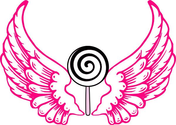 Angel Wings Png Outline (600x428)