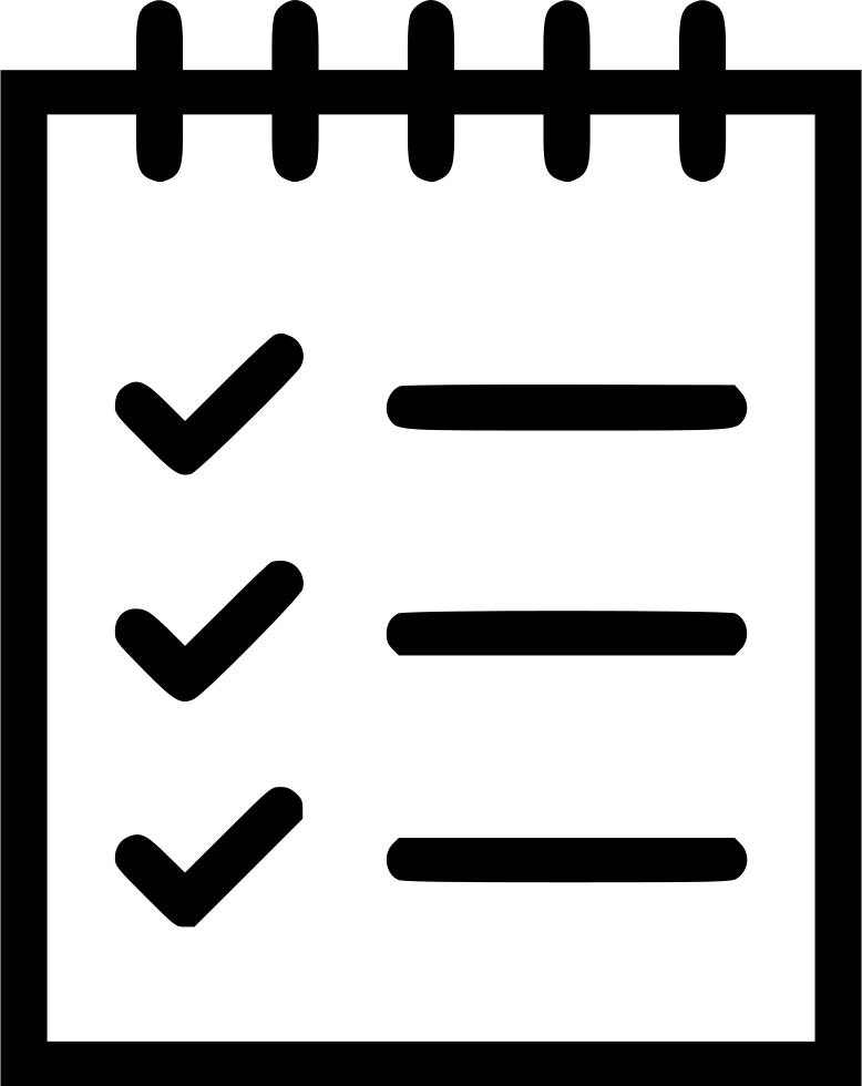 Png File Svg - Shopping List Icon Png (778x980)