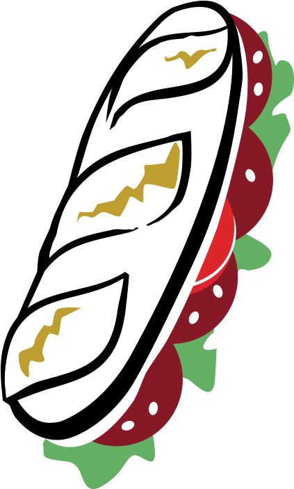 Salami Baguette Vegan Vegetarisch - Illustration (1200x840)