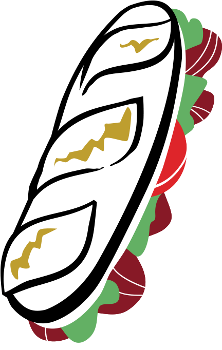 Air-dried Beef Baguette - Illustration (1200x840)