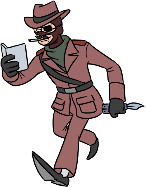 Covert Baguette Warrior - Cartoon (540x729)