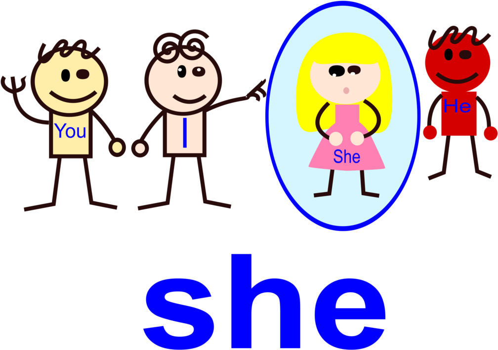 She Subject Pronoun They Computer Icons - We Pronoun (1061x750)