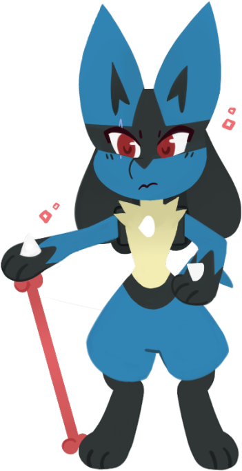 Chibi Lucario - Chibi Lucario (494x750)