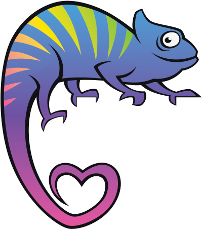 600 X 600 1 0 - Chameleon Cartoon (600x600)