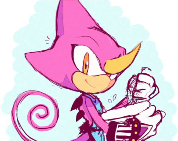 Chameleon Clipart Pink - Espio The Chameleon Art (640x480)