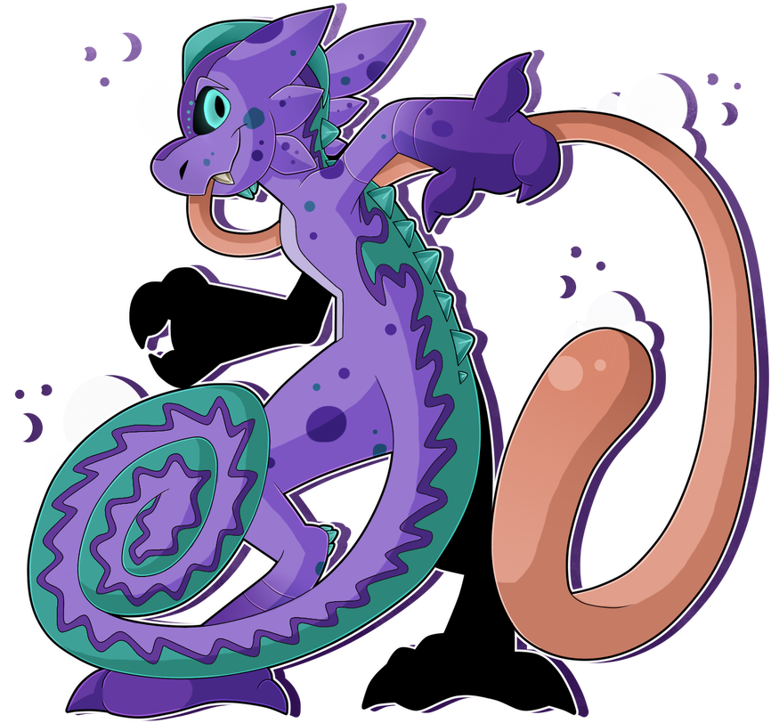 Here Comes The Chameleon By Cryogenix-i - Chameleon Anthro Tongue (928x861)