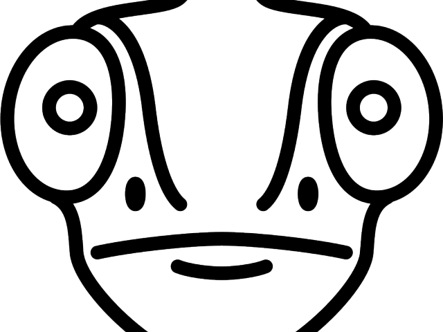 Drawn Chameleon Head - Chameleons (640x480)
