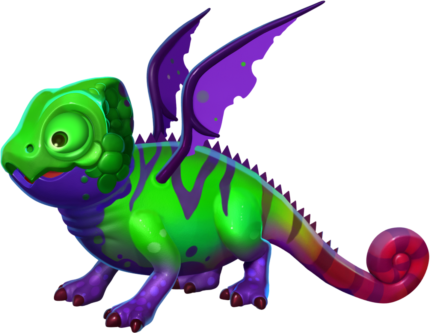 Chameleon Dragon - Dragon De Hypoestes Dragon Mania Legends (1435x1111)
