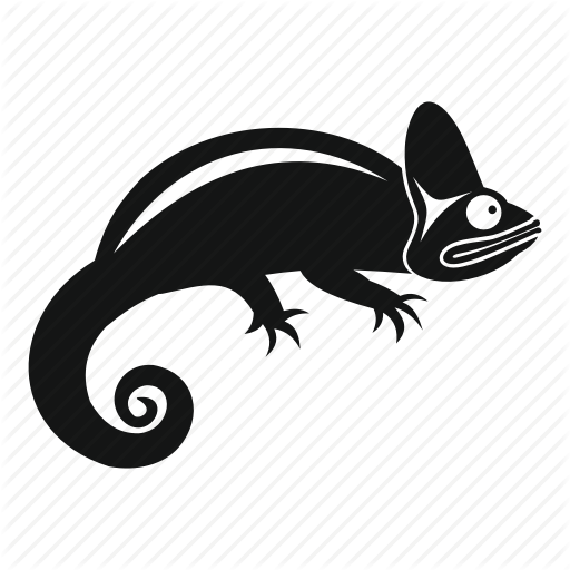 Chameleon Clipart Reptile Amphibian - Icon Chameleon (512x512)