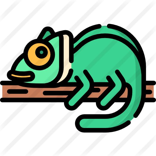 Chameleon Free Icon - Chameleon Free Icon (512x512)