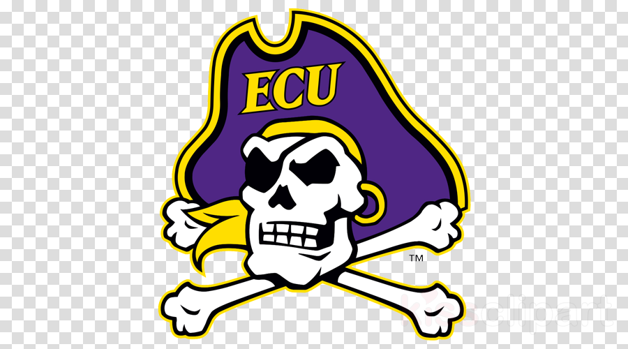 Ecu Logo Clipart East Carolina Pirates Football Virginia - Icon Button Play Png (900x500)