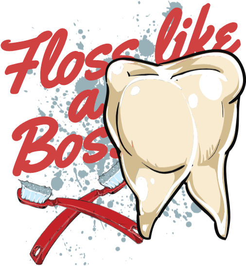 Floss Like A Boss - Floss Like A Boss (539x575)