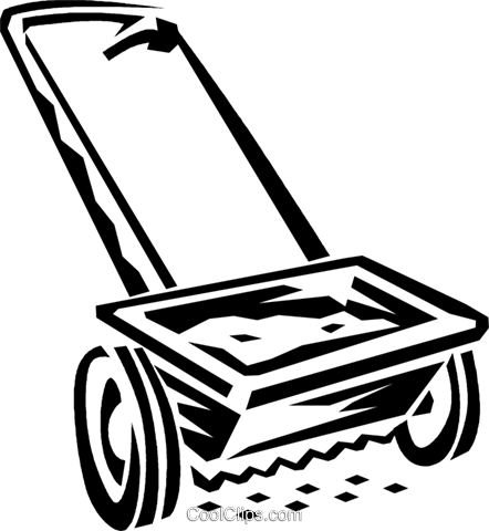 Seed Spreader Royalty Free Vector Clip Art Illustration - Seed Spreader Clipart (442x480)