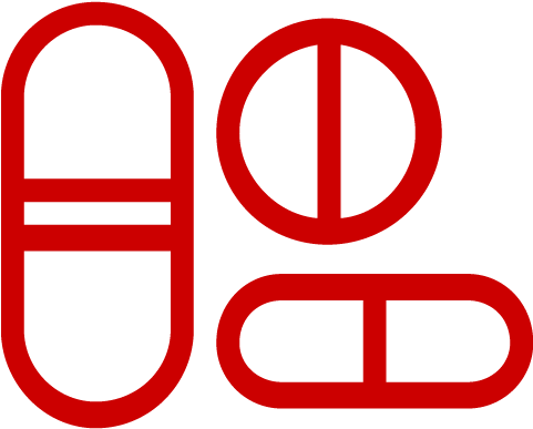 Icon Of Various Pills - Opioid Icon (480x480)