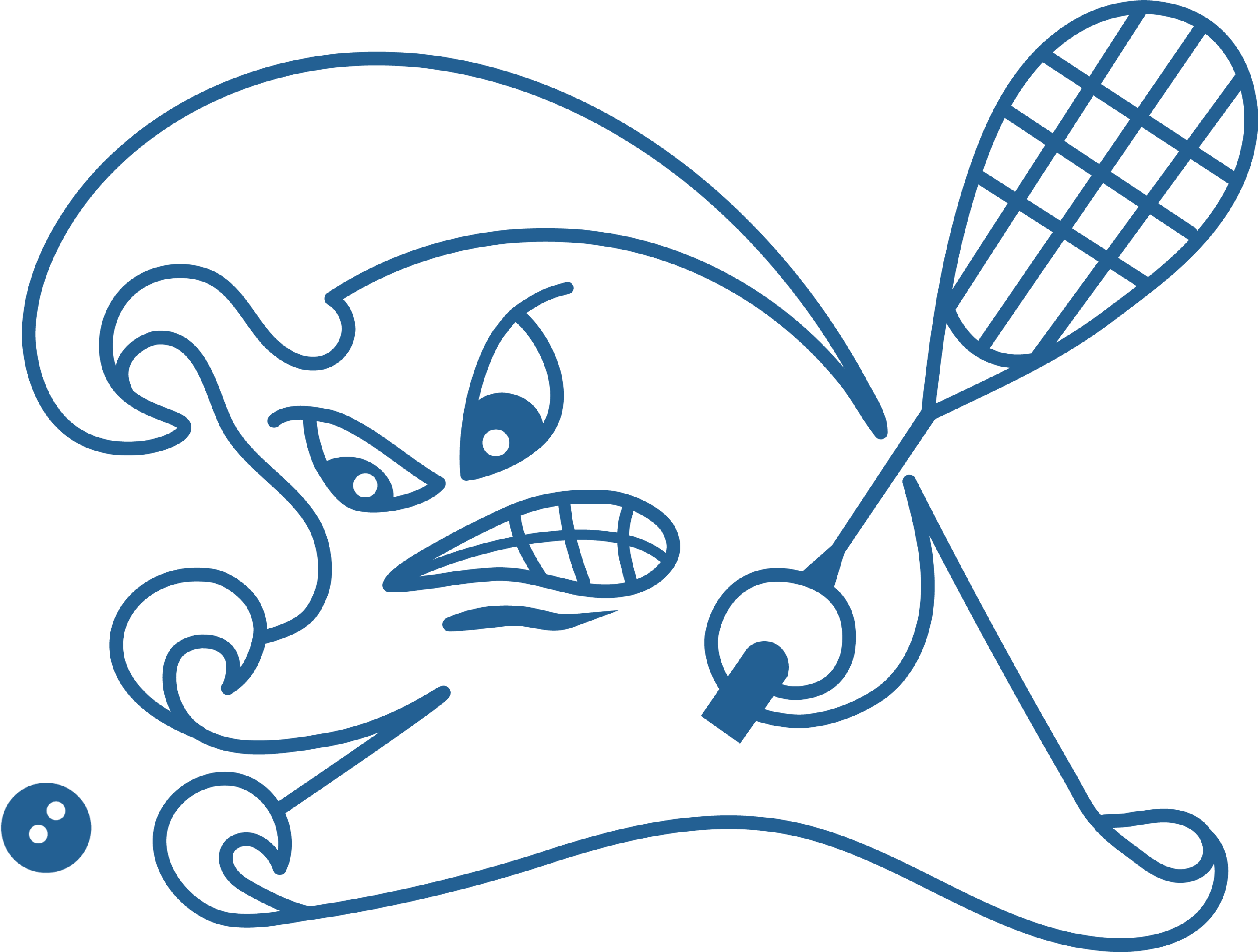 Http - //files - Leagueathletics - Blue Wave Logo Mark - Darien Squash (3116x2552)