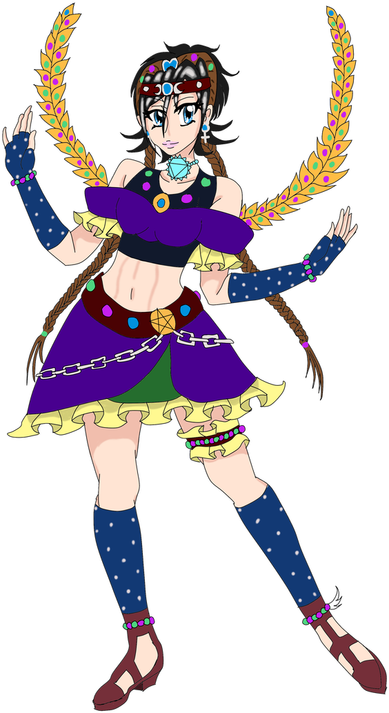 Namaste Virgo Coord By Plegsketch - Illustration (742x1077)