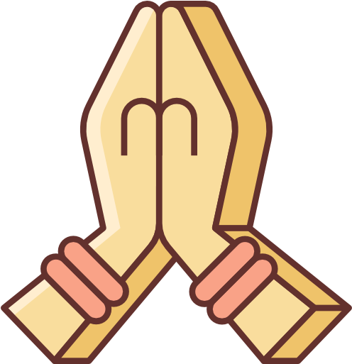 Namaste Free Icon - Namaste Free Icon (512x512)