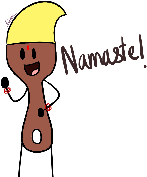 Indian Paintbrush By Khushi-1428 - Cartoon (1024x768)