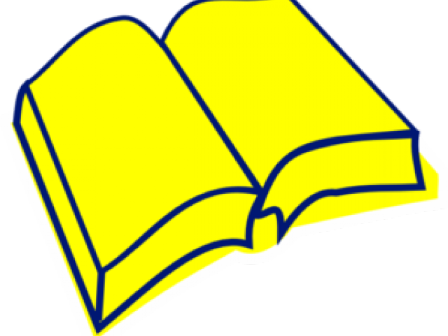 Bible Clipart Yellow - Bible Clipart Yellow (640x480)