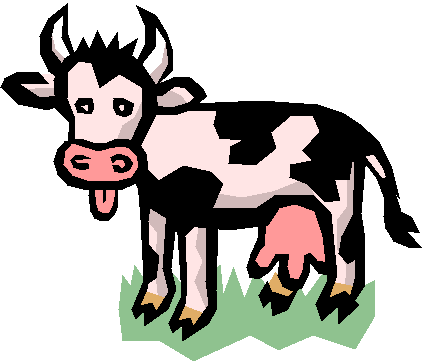 Cow - Jack And The Beanstalk Jacks Cow (425x364)