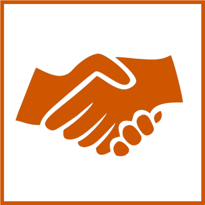 Devenir Partenaire - Shake Hands Logo (700x700)