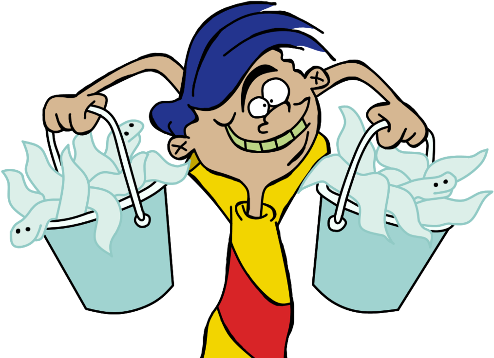 Eels Of By Savagebolt On Deviantart Ⓒ - Cartoon (1024x739)