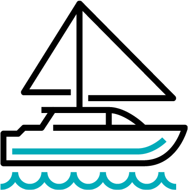 Giving A Used Vehicle Or Boat - Yacht Clipart (393x395)