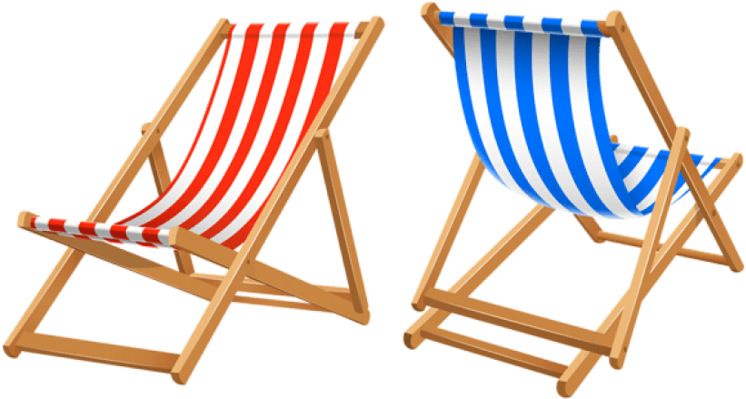 Free Png Download Beach Chairs Clipart Png Photo Png - Folding Chair (850x454)