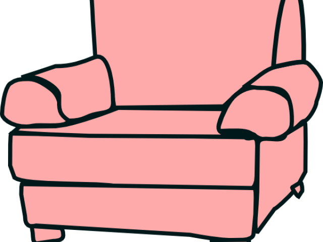 Clipart Sofa Chair - Small Sofa Clip Art (640x480)