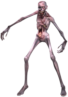 Zombie Skeleton - Scary Man No Background (400x400)