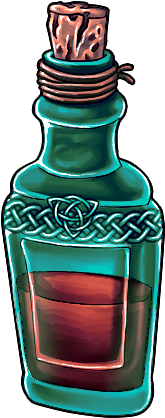 Vial Of Blood By Ulfrheim - Glass Bottle (500x500)