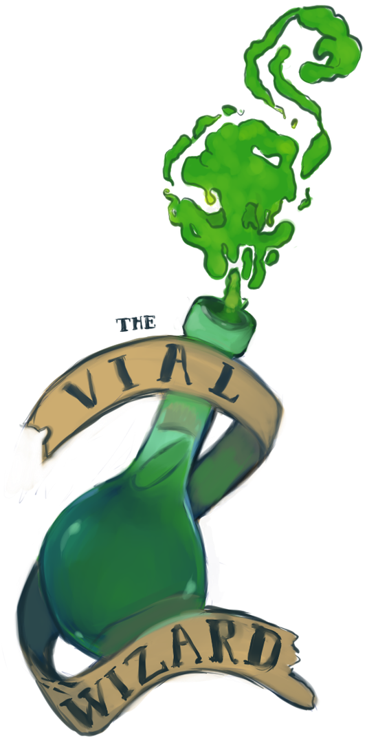 The Vial Wizard By Windygoes - Illustration (726x1100)