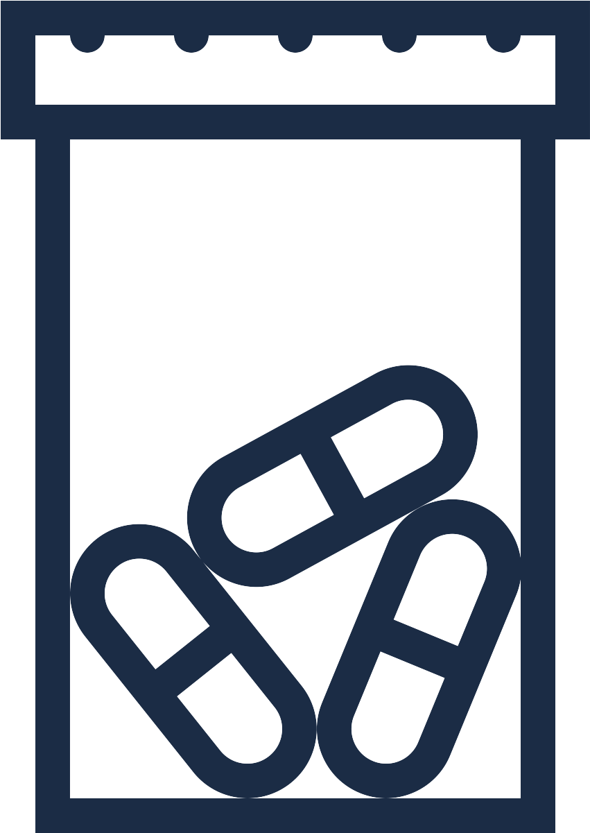 Gmhs Blue Vial - Remember To Take Your Meds Art (1200x1200)