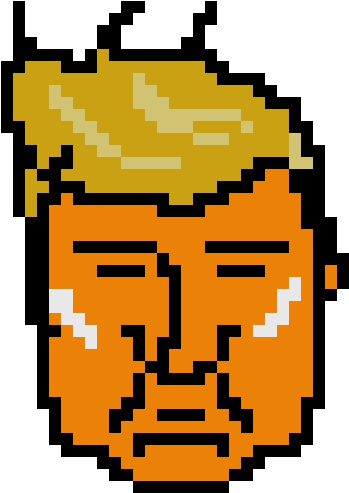 Angry Trump But With Highlighter - Angry Trump But With Highlighter (1200x1200)