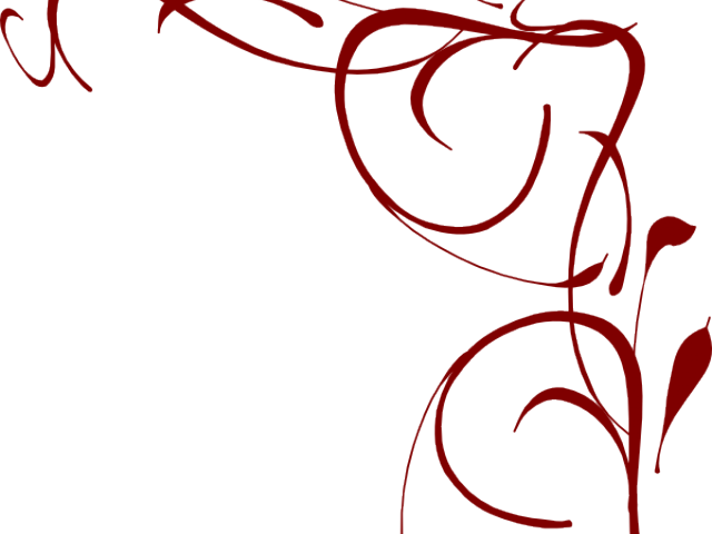 Sunset Clipart Corner - White Corner Design Png (640x480)