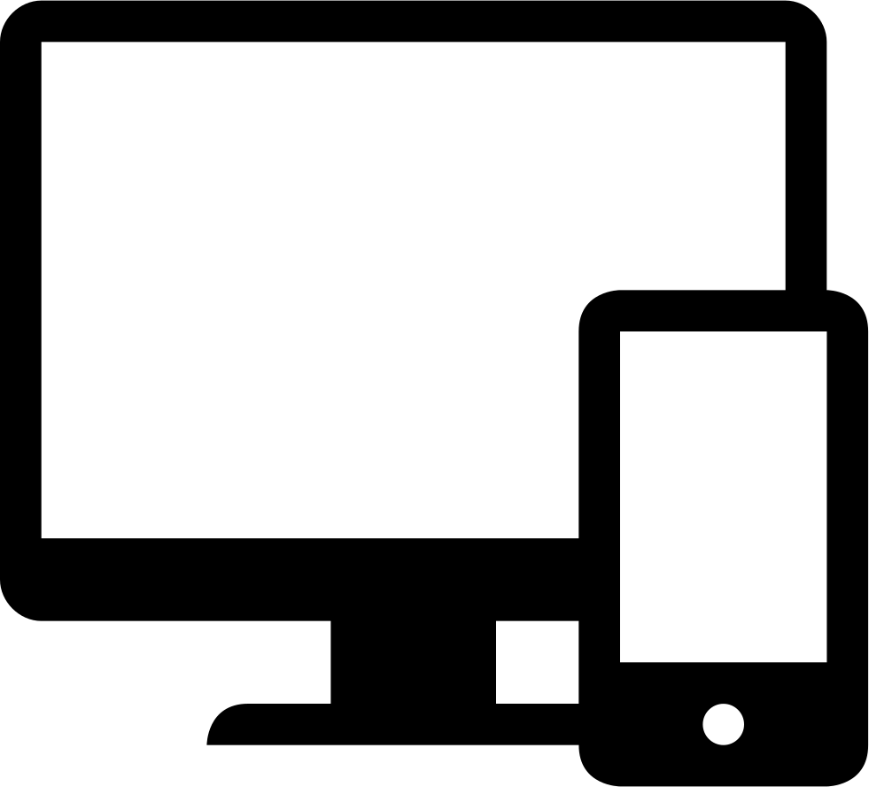 Adaptive icon. Значок компьютера. Значок компьютера и телефона. Компьютер и телефон иконка. Смартфон и компьютер значок.