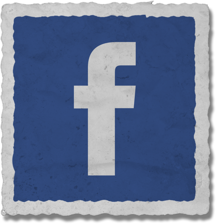 Vintage Facebook Social Media Icons (894x894)