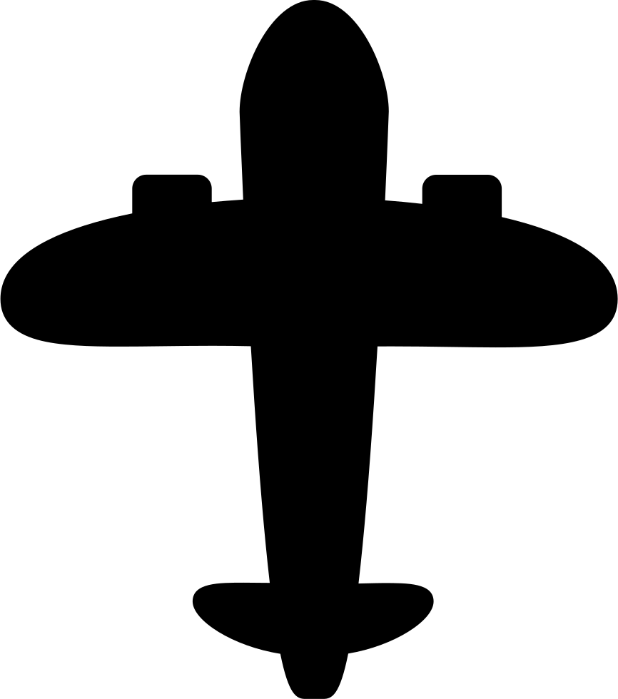 Vintage Airplane Comments - Black Cross (866x980)