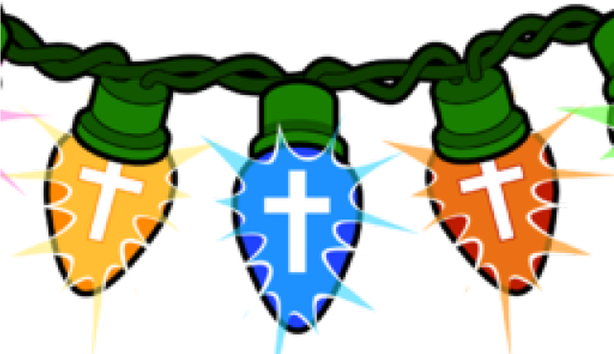 Christmas Lights Clipart 9 549 X 291 Carwadnet - String Of Christmas Lights Clipart (1200x715)