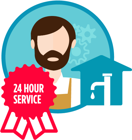 24/7 Emergency Service - Illustration (600x600)